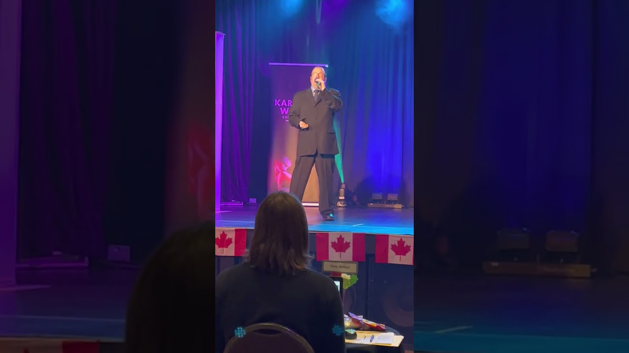 Dennis Sings "Let Me Fall" (Josh Groban Cover) - KWC Canada Nationals 2022