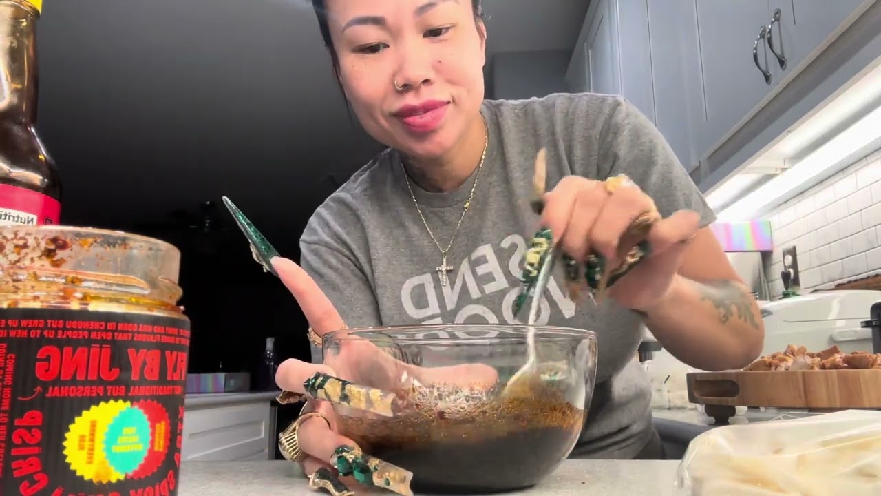 How to Make  Dry Undon noodles with Leftover Chicken