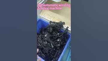 full automatic winding binding machine for power cord cable usb data cable#bindingmachine