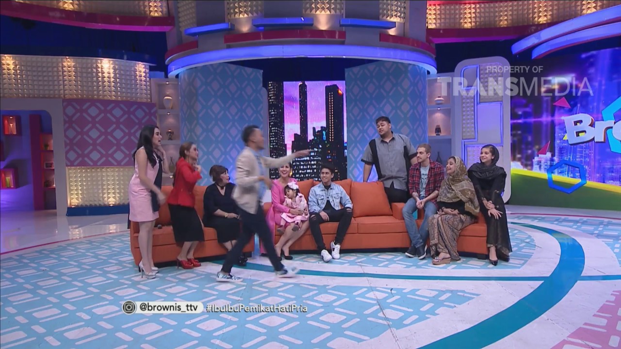 BROWNIS TONIGHT - Kocaak !!  Kedatangan Ayu Azhari, Billy Bergaya Jadi Bule (16/4/18) Part 3