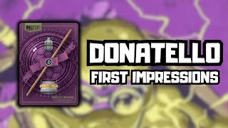 Donatello Invents a New Level of Consistency (AND HE'S REALLY, REALLY GOOD BECAUSE OF IT)