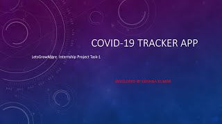 COVID-19 Tracker App Using REST API &amp; Retrofit in Android Studio java | Internship Projects