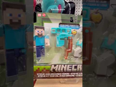 Minecraft #stave & armored horse #deluxe figure #toys#shortsfeed shorts