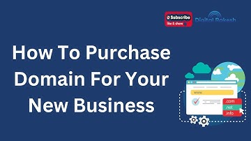 How To Purchase Domain For Your New Business | Domain Registration | Digital Rakesh