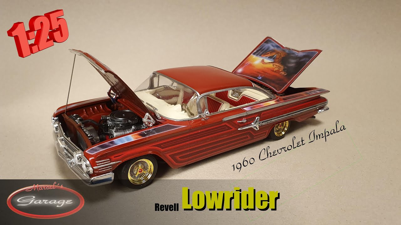 125 Revell Chevy Impala Lowrider  How to build  scale Model  Baubericht