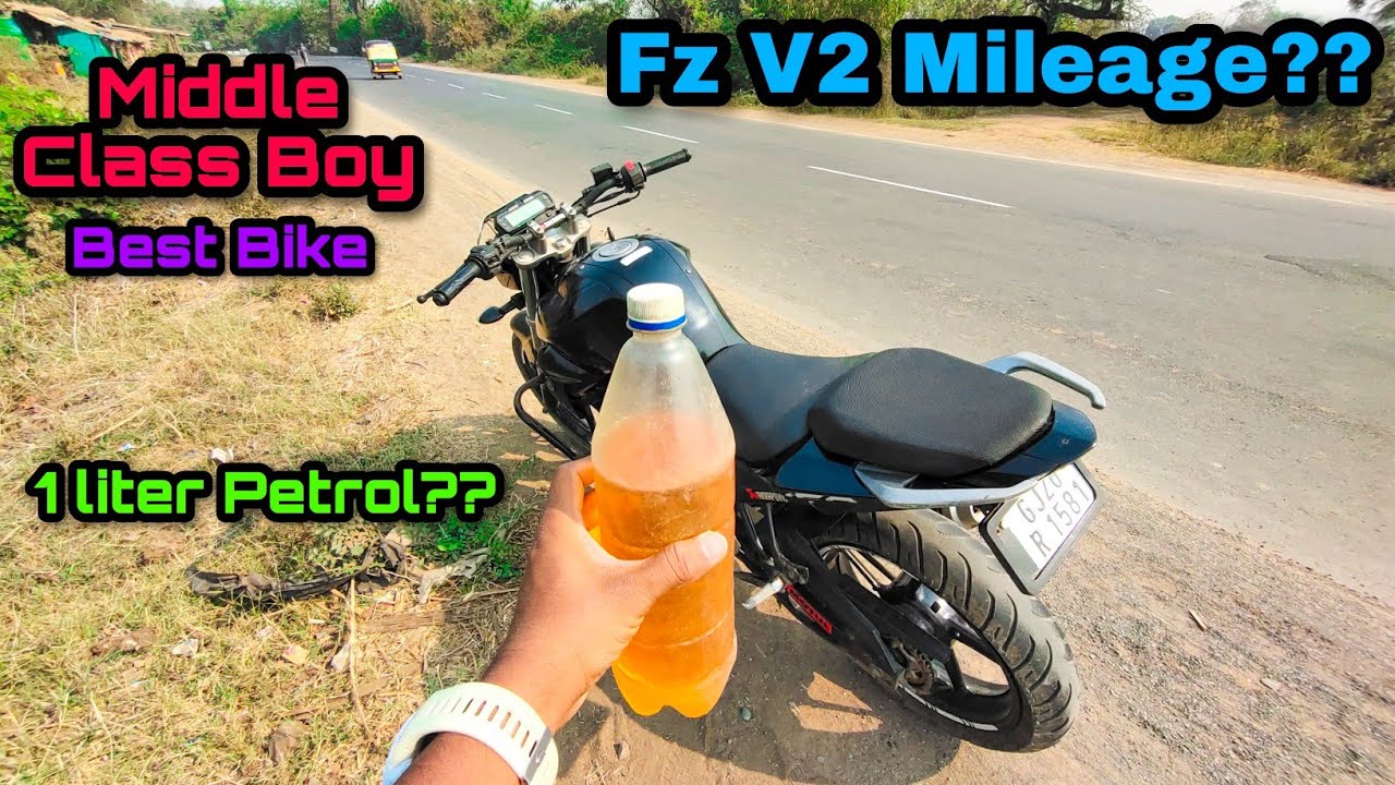 Socha Nahi Tha itna Jyada Mileage Hoga l 1 liter Petrol l Yamaha Fz V2 l