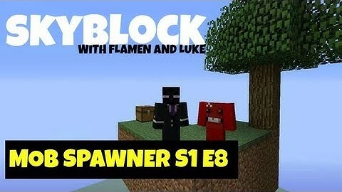 Minecraft  SkyBlock S1 Ep8 MOB Spawner