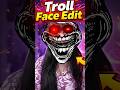 How to make troll face edit | CapCut edit | CapCut troll face edit #shorts #ytshorts