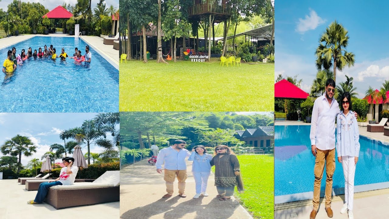 পরিবার নিয়ে Garden Center Resort এ সারাদিন। #Dularirahamanvlogs #gardencenterresot #family vlog 