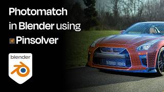 How to Photomatch ANY Car in Blender Easily | PinSolver Addon Tutorial screenshot 5