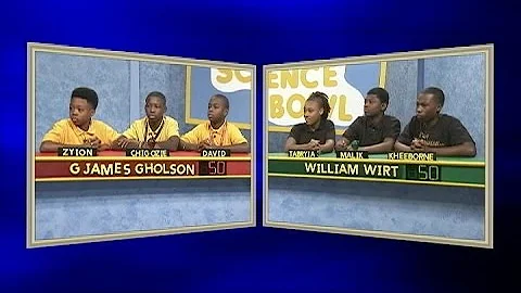 Science Bowl 2014-15: G. James Gholson vs William ...