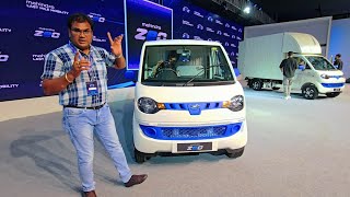 All New Mahindra Zeo - 240 किलोमीटर चले एक चार्ज में | Mahindra New Launch Electric Four Wheeler screenshot 4