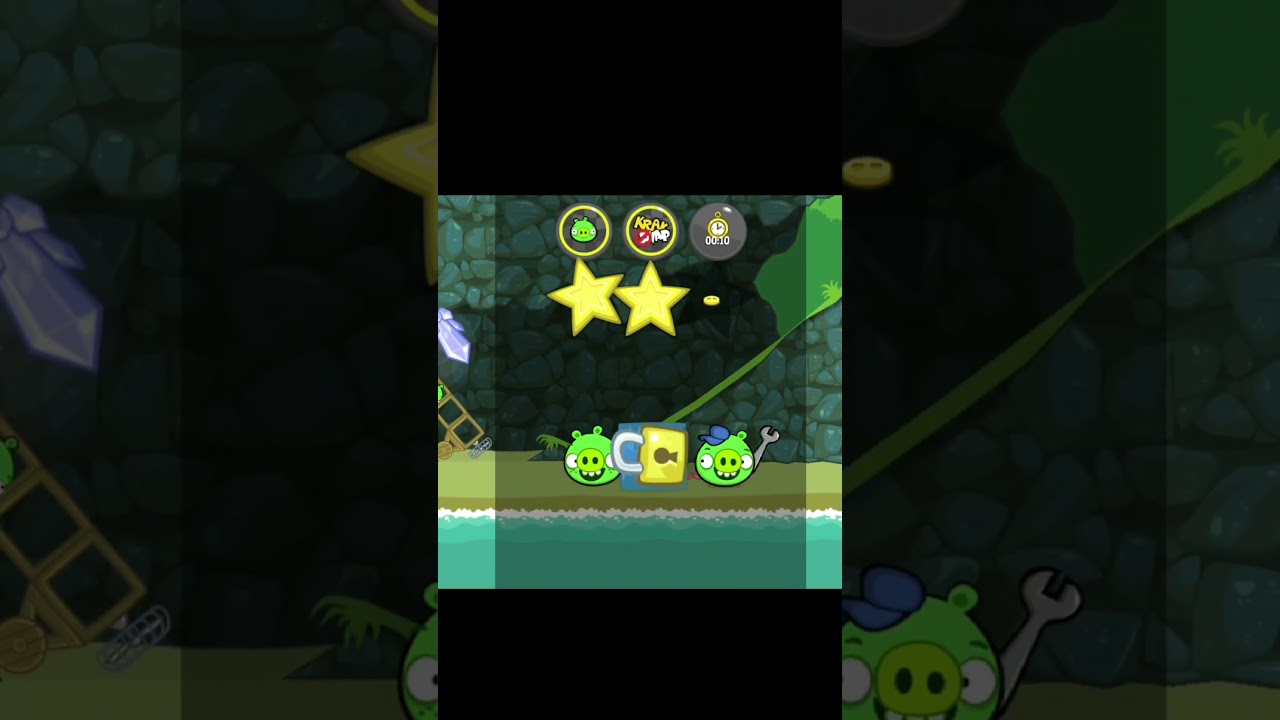 Bad Piggies | Level 7 | Complete With 3 🌟 | In One Minut