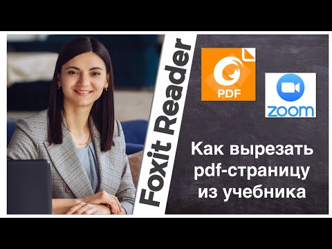 Foxit Reader. Zoom. Работа с pdf файлами