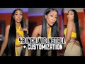 40 INCH WIG INSTALL + CUSTOMIZATION (PLUCKING, BLEACHING KNOTS) | SEDDITY HAIR ON ALIEXPRESS 250%