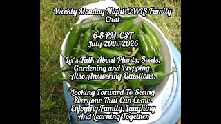 Weekly Monday Night OWLS Family Chat 🦉