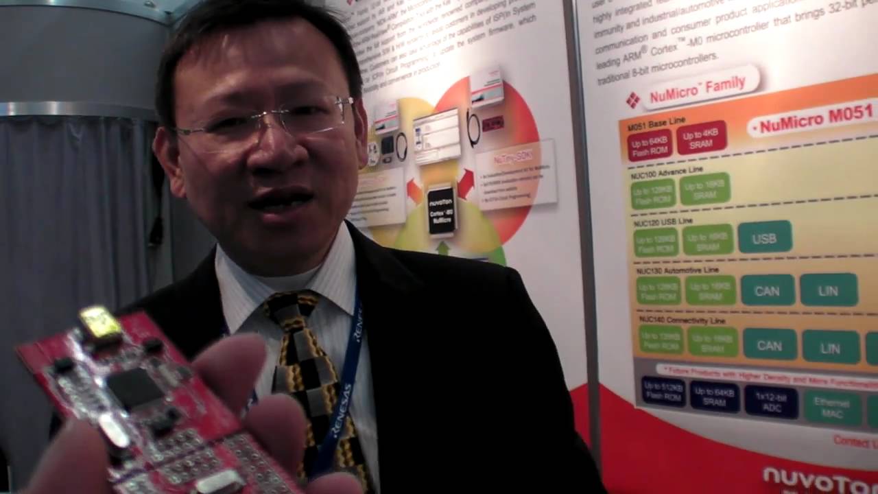 Nuvoton NuMicro Cortex-M0 MCU explained