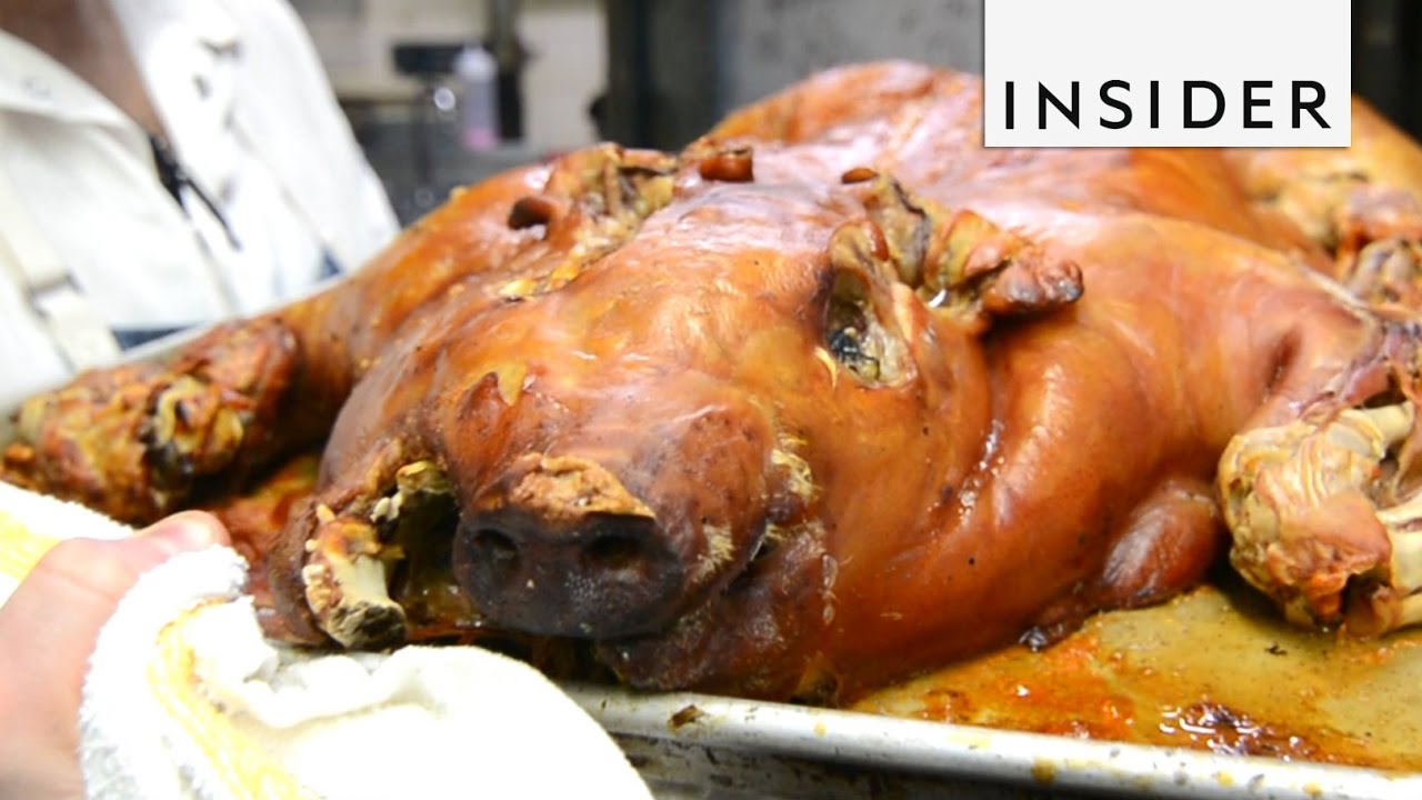 Eat a Whole Pig YouTube