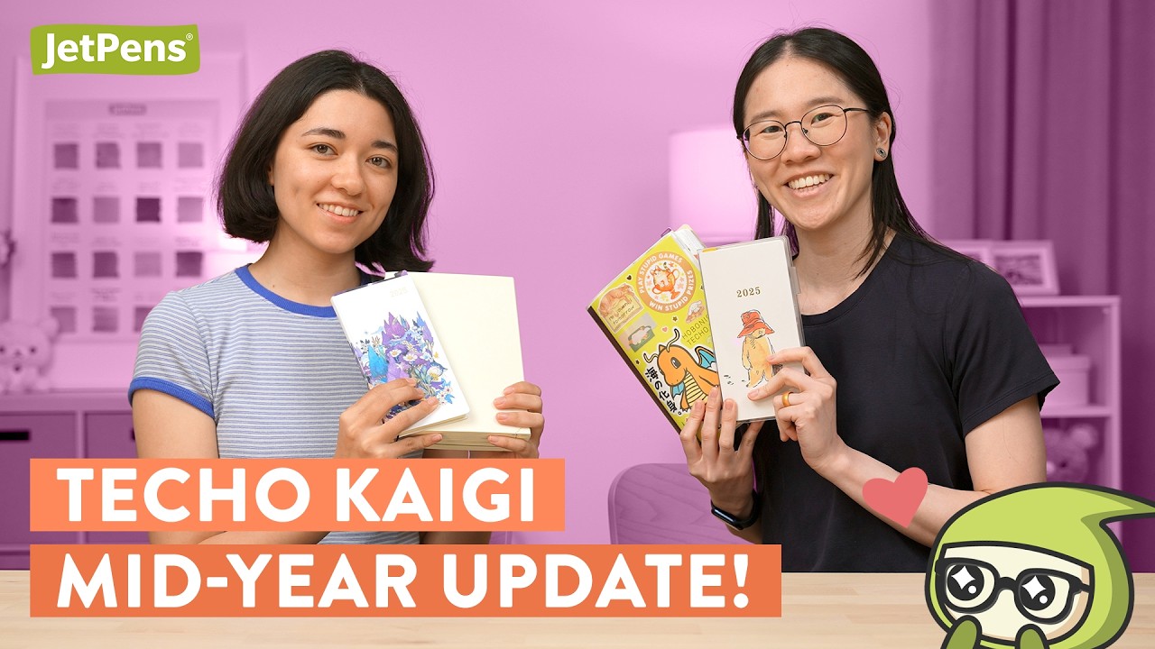 How Our 2025 Planners & Journals Are Coming Along! | JetPens Techo Kaigi 2025 Mid-Year Update! ✨📒