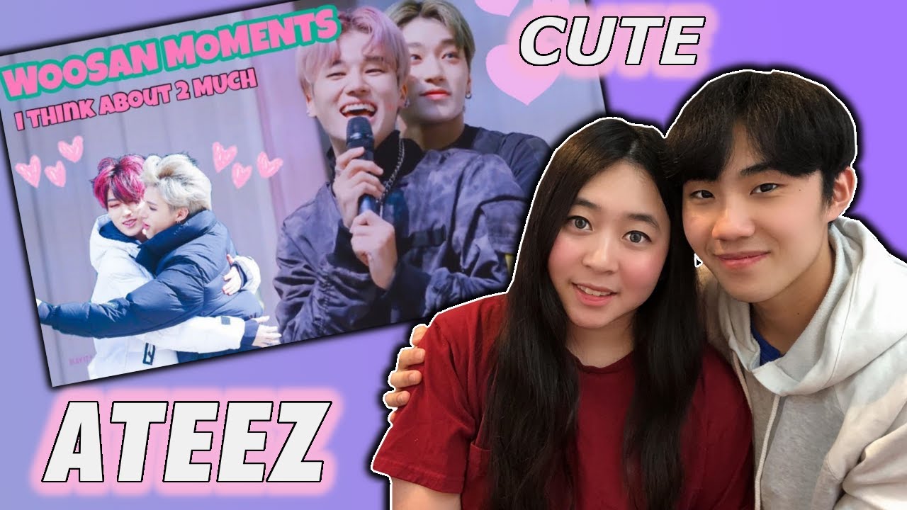 Couple Reacts To: ATEEZ Woosan Moments I think About Too Much Reaction