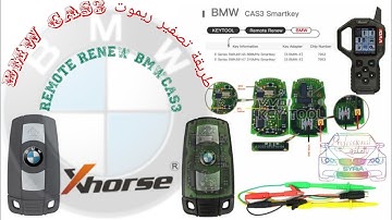 طريقة{تجديد}تصفير ريموت BMW Smart Key And Remote Bmw Cas3 Renew unlocked VVDI KEY TOOL