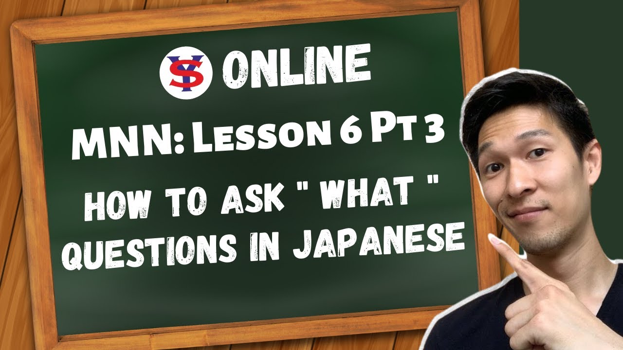 Learn Japanese Lessons in Tagalog | L6 P3|How to ask 