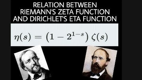 Zeta function and eta function