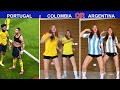 PORTUGAL COLOMBIA AND PORTUGAL WORLD CUP SONG DANCE BATTLE Football Edit Trending Fyp 