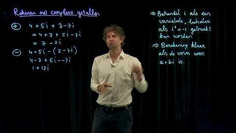 Rekenen met complexe getallen