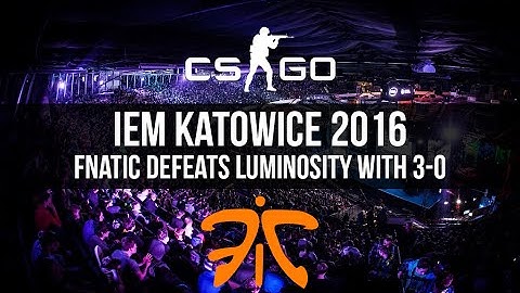 Fnatic winning moment @ IEM Katowice 2016
