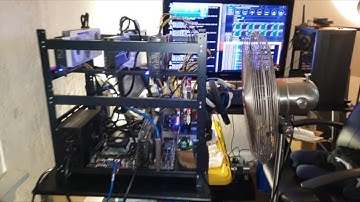 Mining Rig Frame for 12GPU Review, Test | Steel Open Air Miner Mining Frame Rig Case