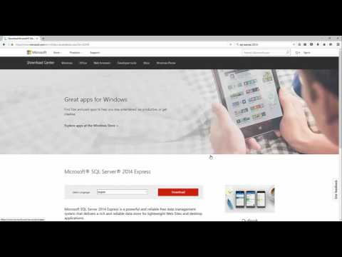 Baixando o SQL Server 2014 Express