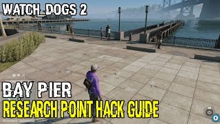 Watch Dogs 2: BAY PIER "Underwater"Research Point Hack GUIDE screenshot 4