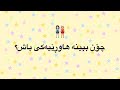 چۆن ببینە هاوڕێیەکی باش