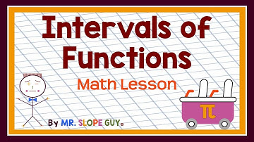 Seeing Math in Action: Identifying Function Intervals Visually