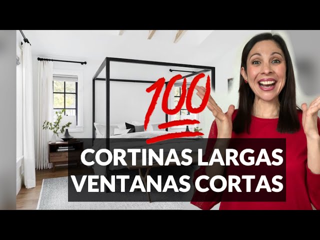 🚪🚪Poner Cortinas en VENTANAS & PUERTAS mismo Espacio ✓ A medida LARGAS Y  CORTAS 