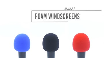 Foam Windscreens | ASWS58