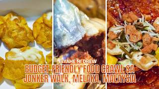 Budget-friendly food crawl sa Jonker Walk, Melaka, Malaysia | Biyahe ni Drew
