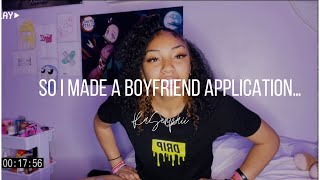 Famous So i made a Boyfriend Application… // RaSenpaii Profile