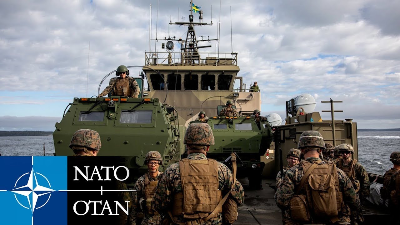 HIMARS Transported Amphibiously in Sweden | BALTOPS 2024 Fannish Military NATO