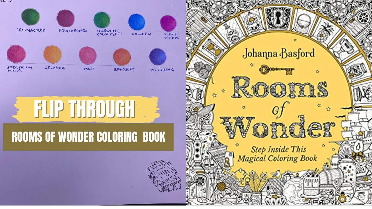 rooms of wonder coloring book review