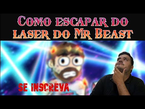 Não conseguir escapar do Laser Mr Beast no Roblox
