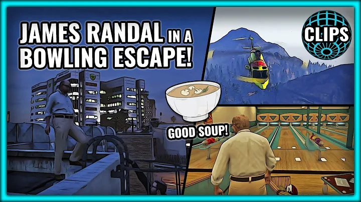 JAMES RANDAL IN A BOWLING ESCAPE! GOOD SOUP!