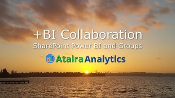 Power BI Collaboration Connector for SharePoint Power BI Groups Demo