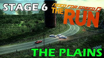 NFS: The Run -  Stage 6: The Plains - Walkthrough (4K 2160P)