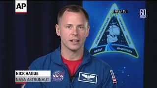 Astronaut 'needed to stay calm' as launch failed