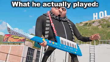 Pianos are Never Animated Correctly... (Despicable Me 3)