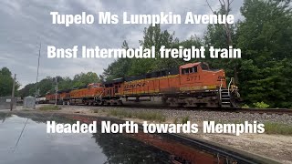 615.5 Bnsf Intermodal freight train 5771 #bnsftrains #intermodal