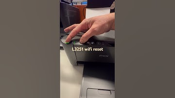 Epson L3251 wifi reset