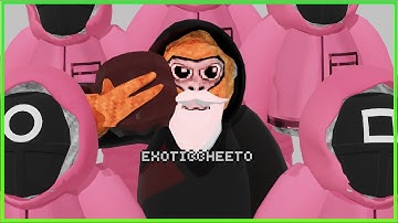 I hosted the SQUID GAMES in GORILLA TAG